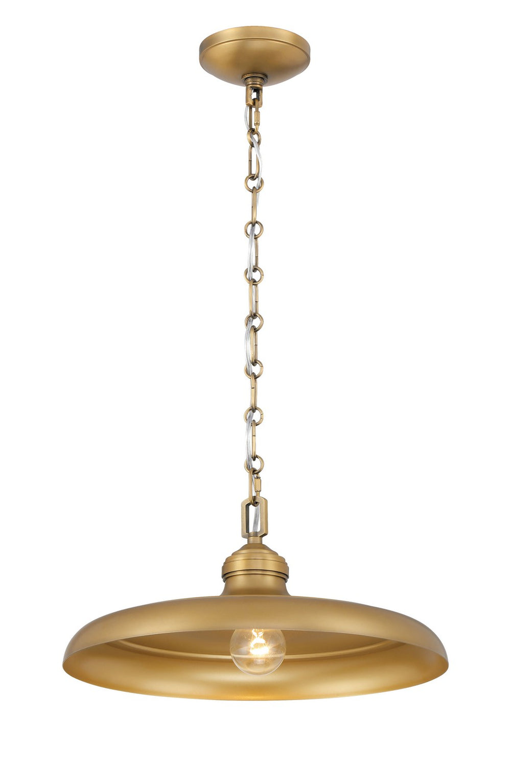 Minka-Lavery - 3935-732 - One Light Pendant - Crowne - Legacy Brass
