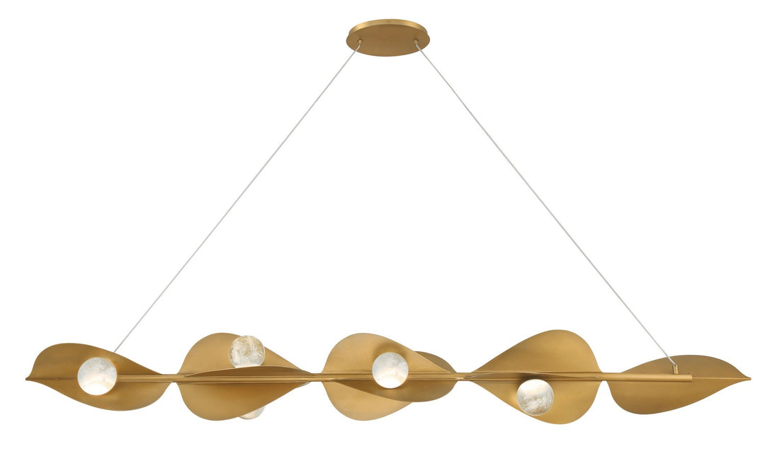 Minka-Lavery - 3977-732-L - LED Island Pendant - Pod - Legacy Brass