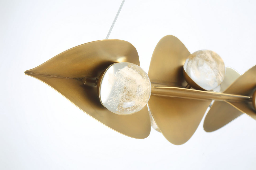 Minka-Lavery - 3977-732-L - LED Island Pendant - Pod - Legacy Brass