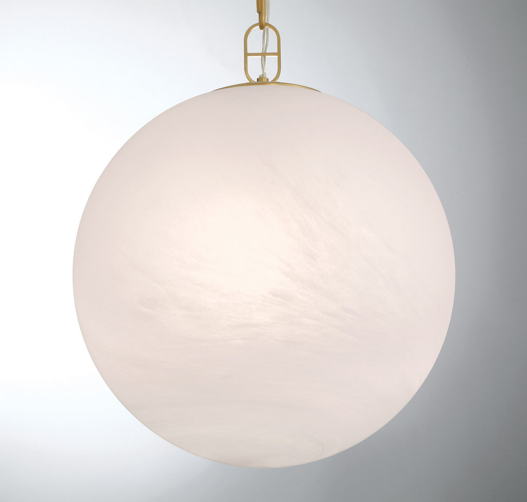 Minka-Lavery - 5213-732 - One Light Pendant - Marbelle - Legacy Brass