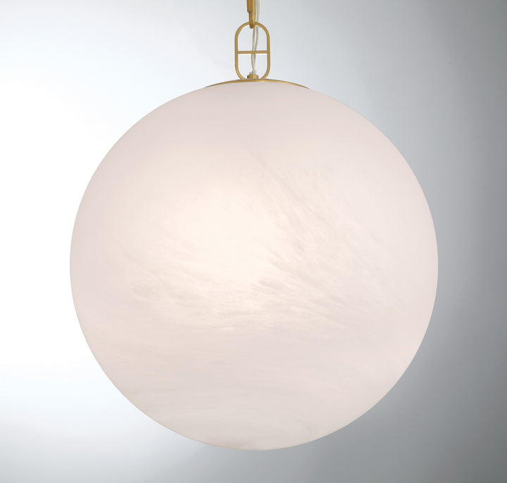 Minka-Lavery - 5213-732 - One Light Pendant - Marbelle - Legacy Brass