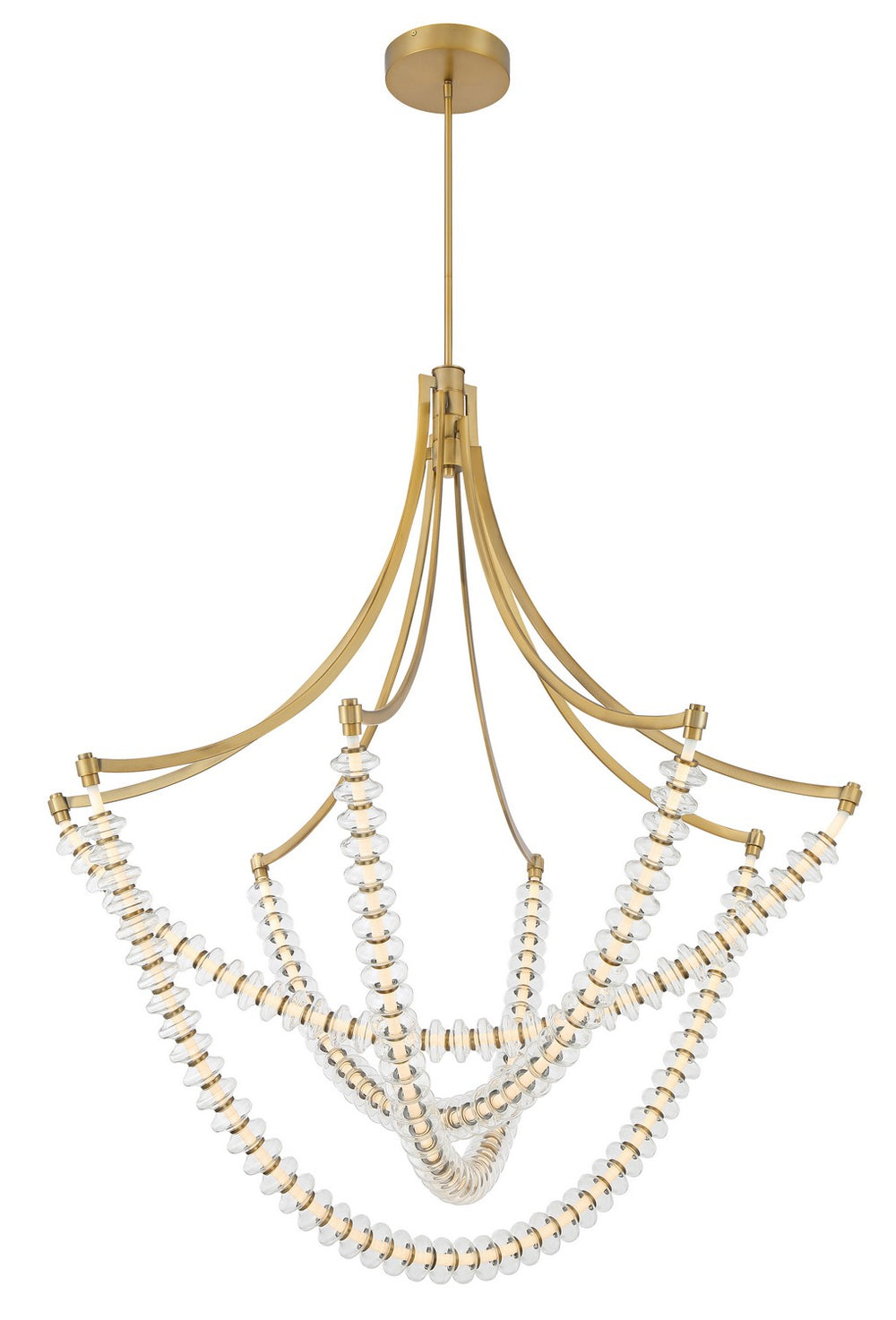Minka-Lavery - 5648-732-L - LED Chandelier - Pearl - Legacy Brass