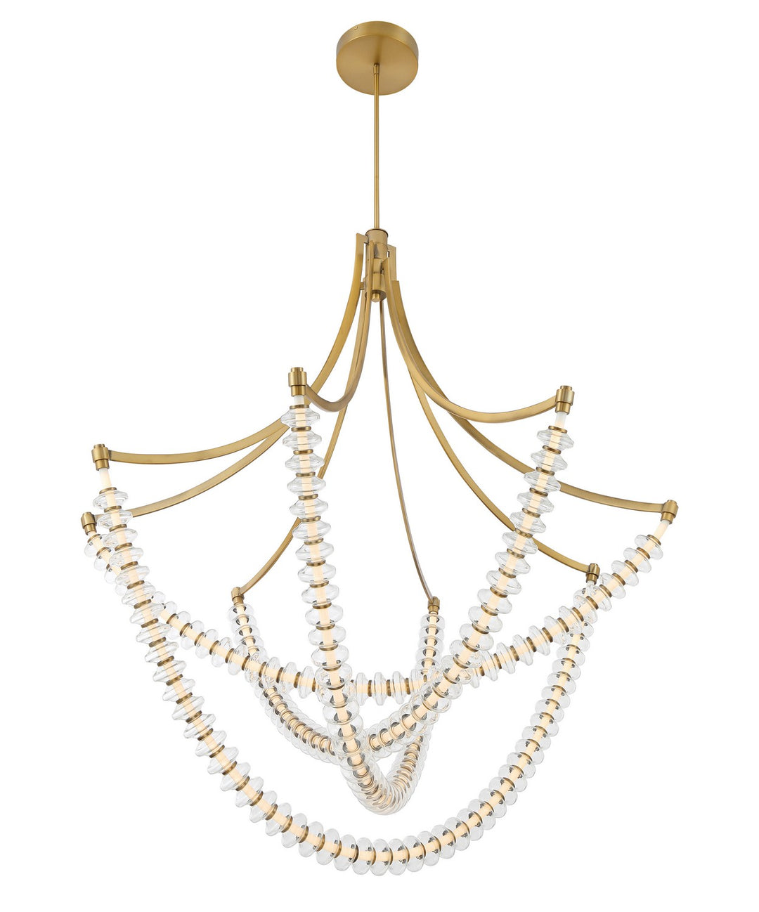 Minka-Lavery - 5648-732-L - LED Chandelier - Pearl - Legacy Brass