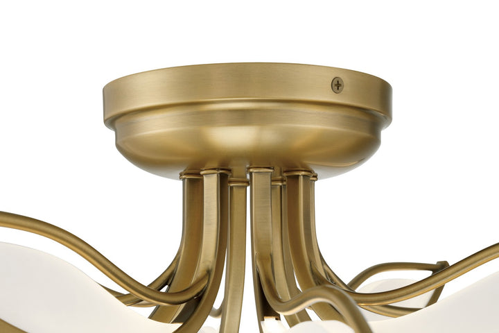 Minka-Lavery - 5655-732-L - LED Flush Mount - Papilio - Legacy Brass