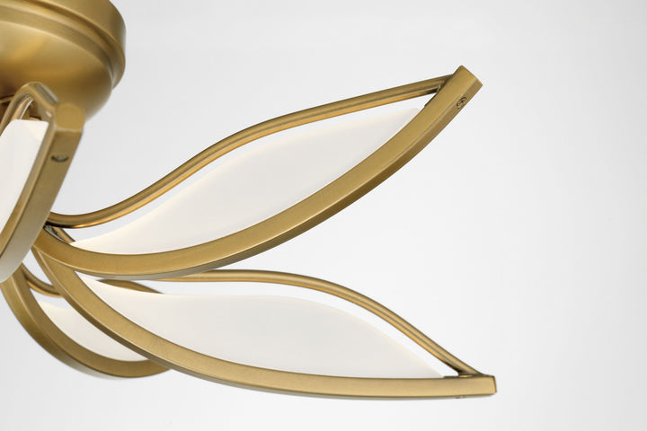 Minka-Lavery - 5655-732-L - LED Flush Mount - Papilio - Legacy Brass