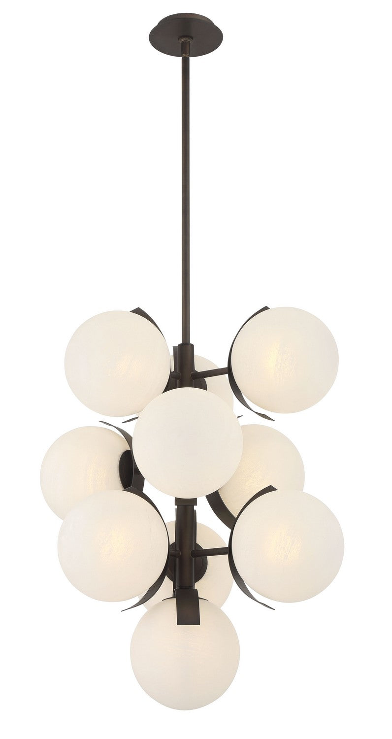 Metropolitan - N2085-860 - Ten Light Pendant - Vino - Dark Bronze