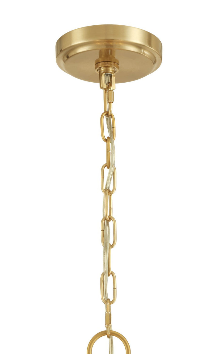 Metropolitan - N2215-732 - Ten Light Pendant - Orchid - Legacy Brass