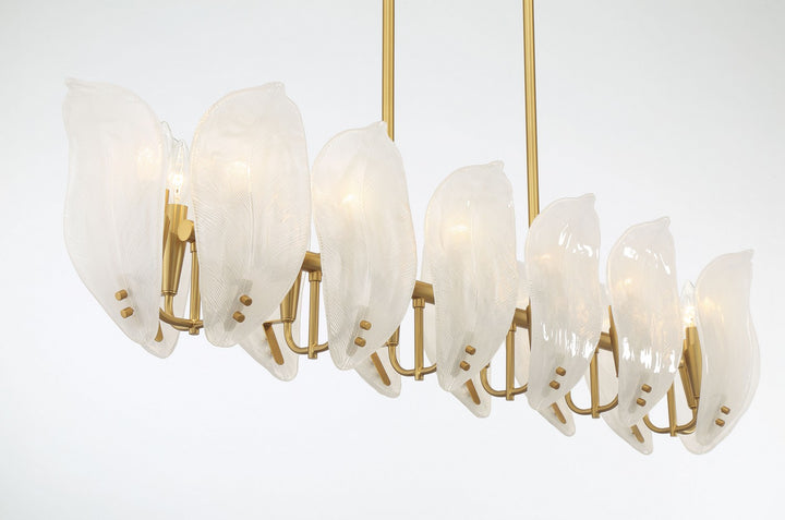 Metropolitan - N2217-732 - 14 Light Island Pendant - Orchid - Legacy Brass