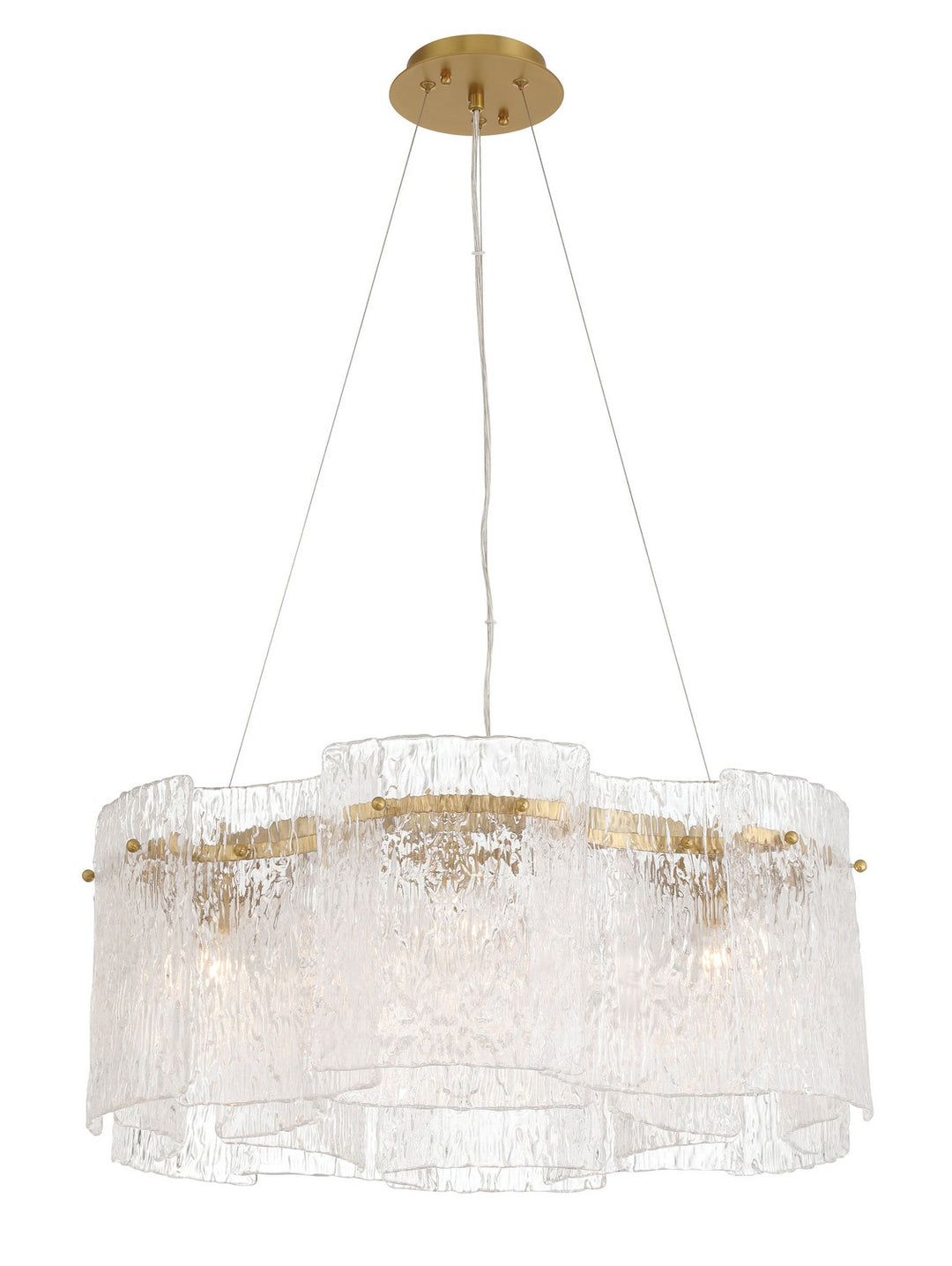 Metropolitan - N2286-732 - Six Light Pendant - Brookstreet - Legacy Brass