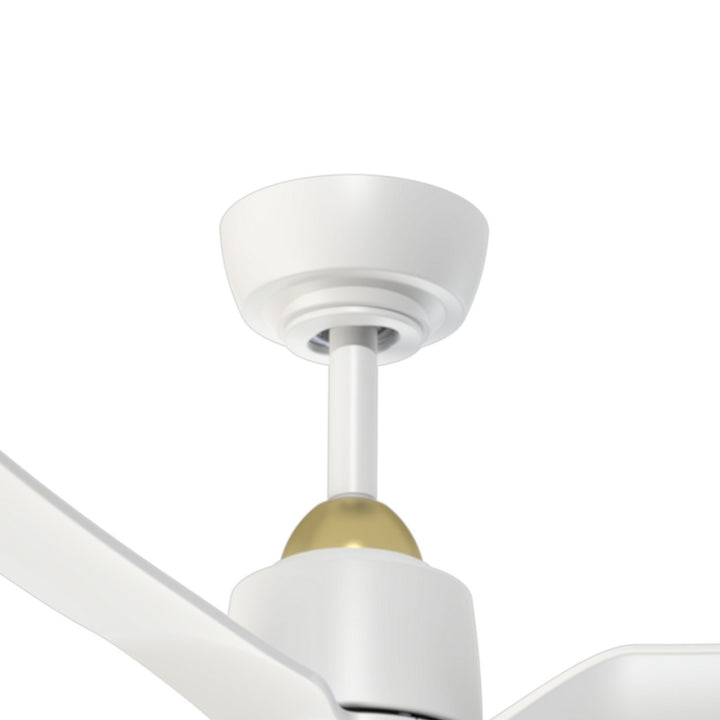 Kuzco Canada - CF92942-BG/WH - 42"Ceiling Fan - Hugo - Brushed Gold/Matte White