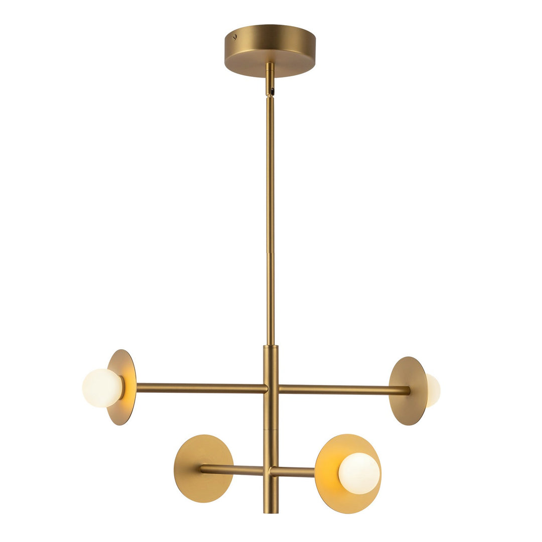 Kuzco Canada - CH15504-BG-UNV - LED Chandelier - Elixir - Brushed Gold