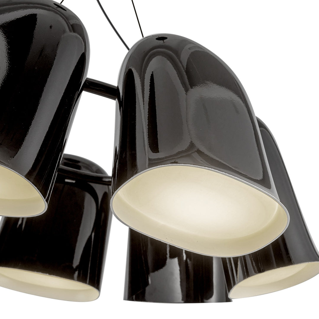 Kuzco Canada - CH21120-GBK-UNV - LED Chandelier - Bell - Glossy Black