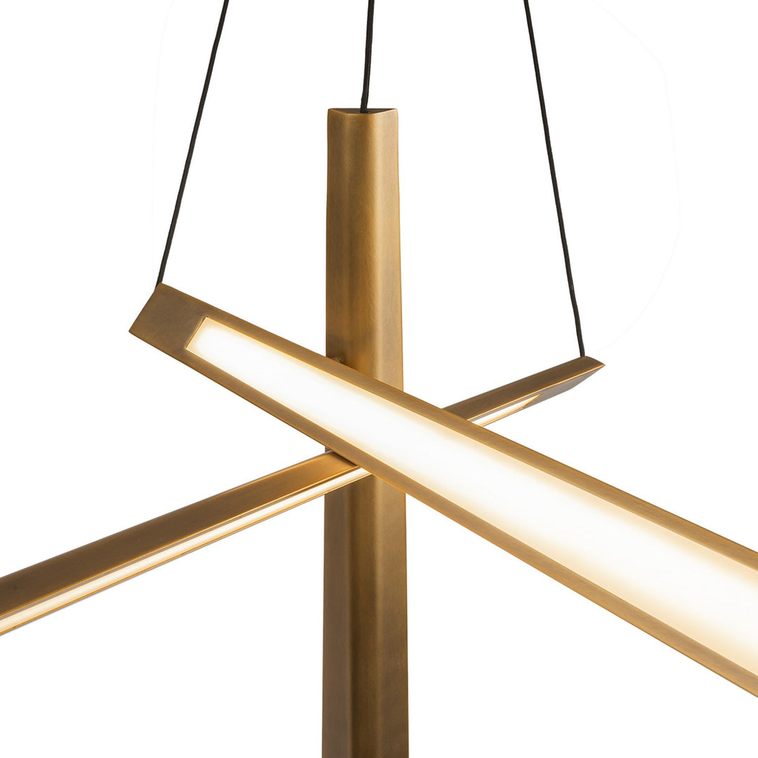 Kuzco Canada - CH68127-VB-UNV - LED Chandelier - Lex - Vintage Brass