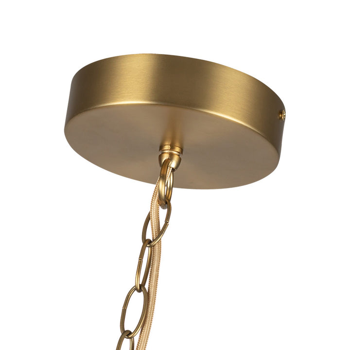 Kuzco Canada - CH77916-BG/OP-UNV - LED Chandelier - Cleo - Brushed Gold/Opal Glass