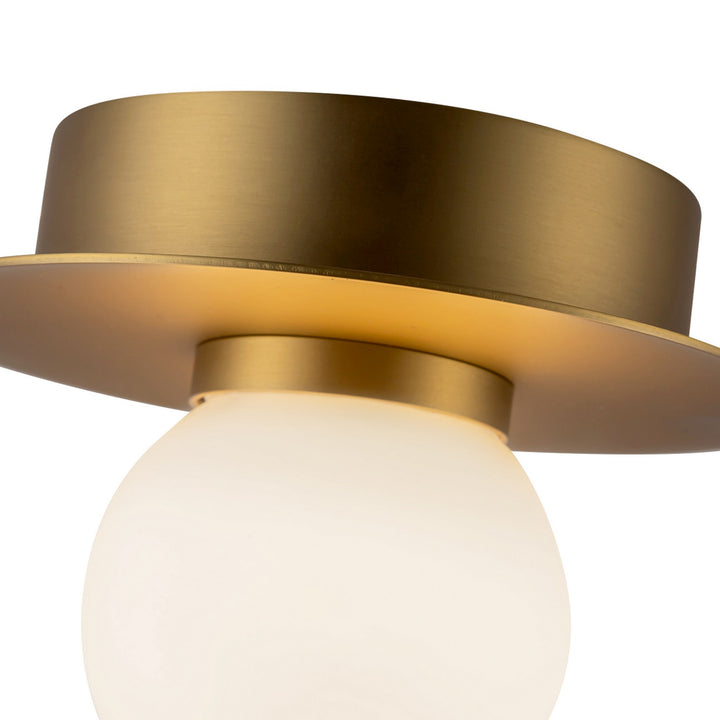 Kuzco Canada - FM15506-BG-UNV - LED Flush Mount - Elixir - Brushed Gold