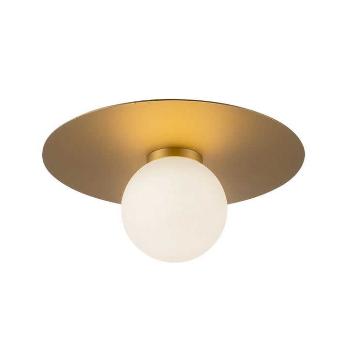 Kuzco Canada - FM15510-BG-UNV - LED Flush Mount - Elixir - Brushed Gold