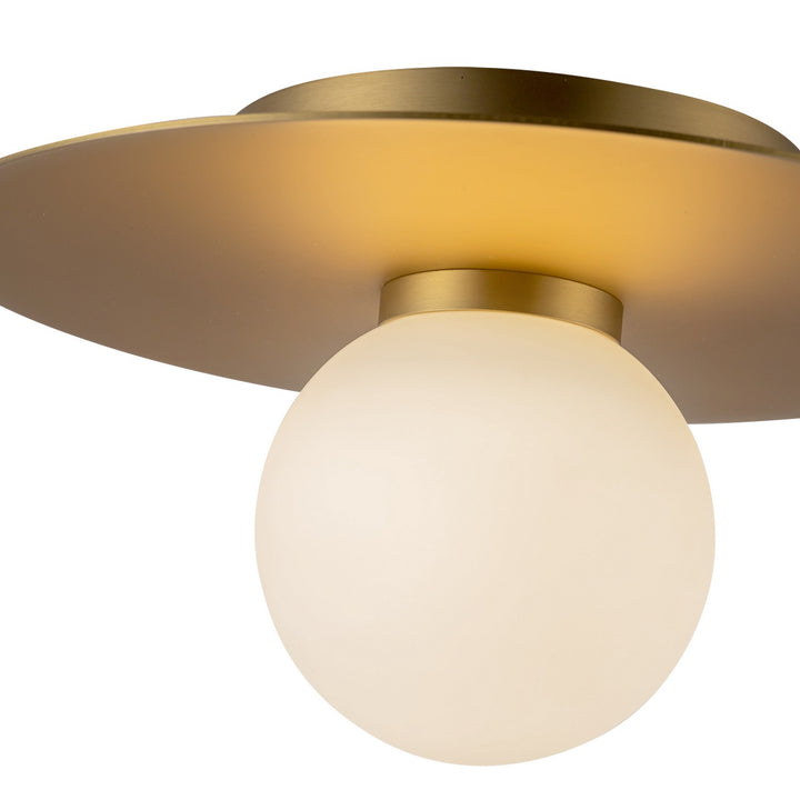 Kuzco Canada - FM15510-BG-UNV - LED Flush Mount - Elixir - Brushed Gold