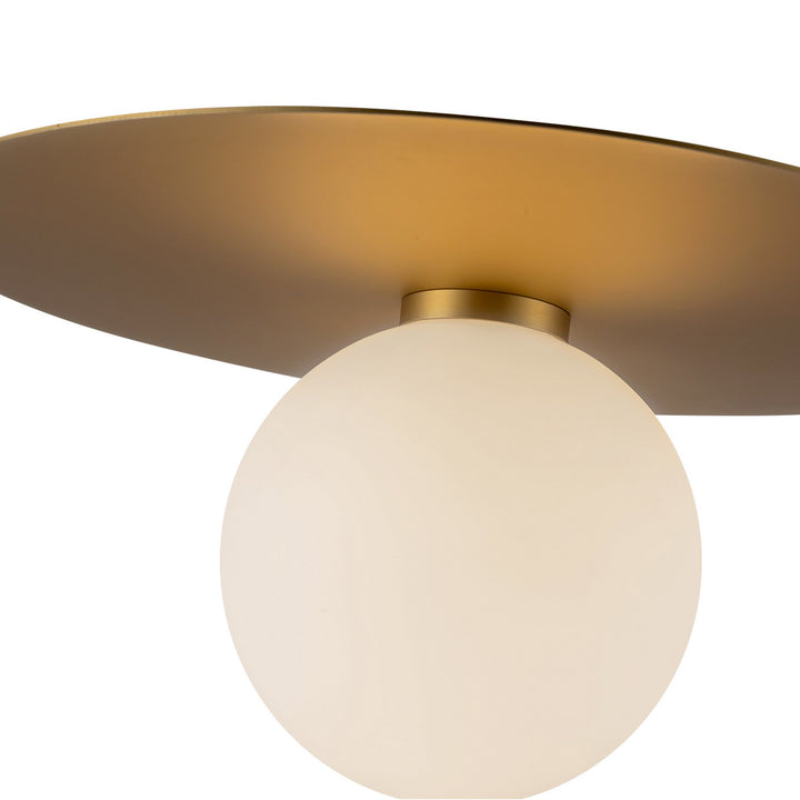 Kuzco Canada - FM15514-BG-UNV - LED Flush Mount - Elixir - Brushed Gold