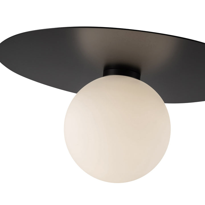 Kuzco Canada - FM15514-BK-UNV - LED Flush Mount - Elixir - Black