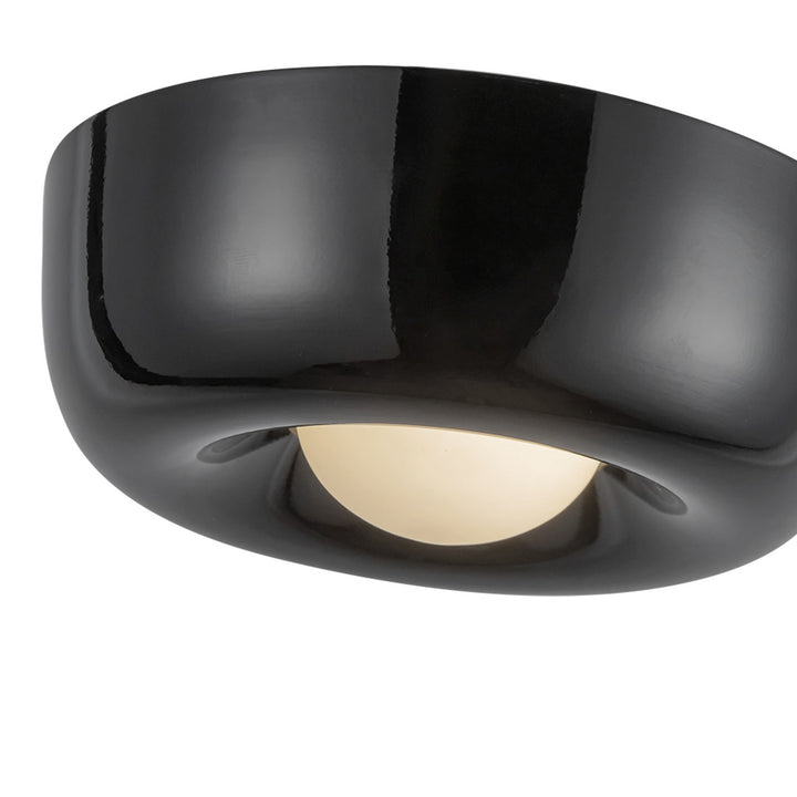 Kuzco Canada - FM68506-GBK - LED Flush Mount - Hayden - Glossy Black