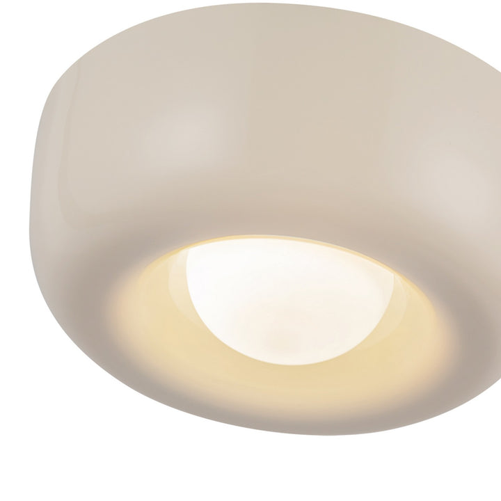 Kuzco Canada - FM68506-PW - LED Flush Mount - Hayden - Pearl White