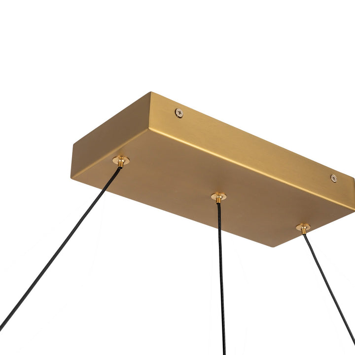 Kuzco Canada - LP15548-BG-UNV - LED Linear Pendant - Elixir - Brushed Gold