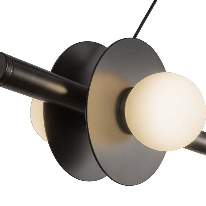 Kuzco Canada - LP15548-BK-UNV - LED Linear Pendant - Elixir - Black