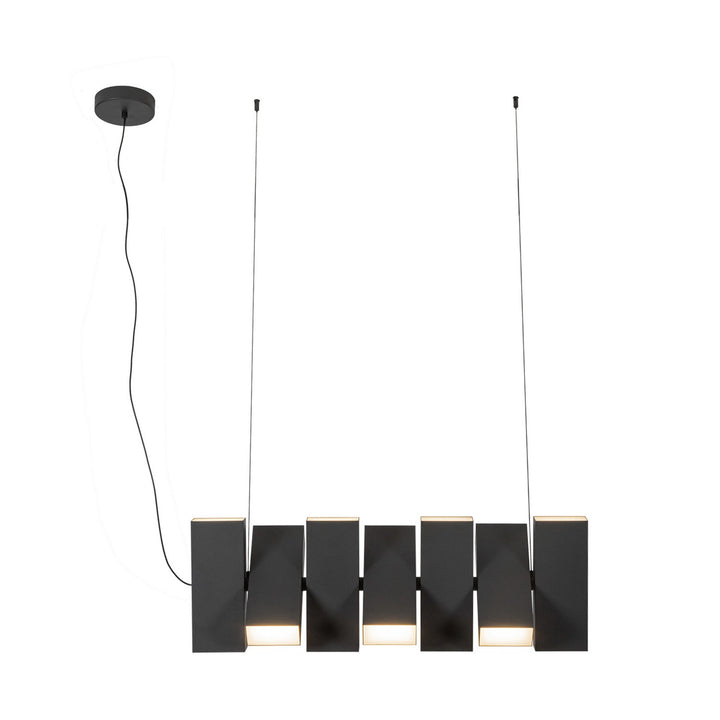 Kuzco Canada - LP17435-BK-UNV - LED Linear Pendant - Domino - Black