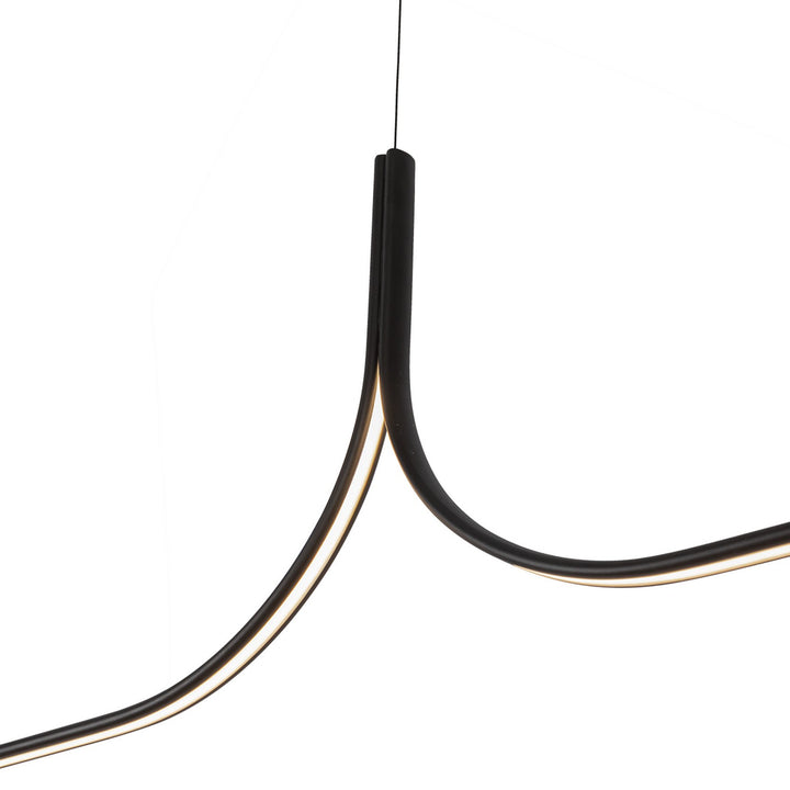 Kuzco Canada - LP17905-BK-UNV-010 - LED Linear Pendant - Thread - Black