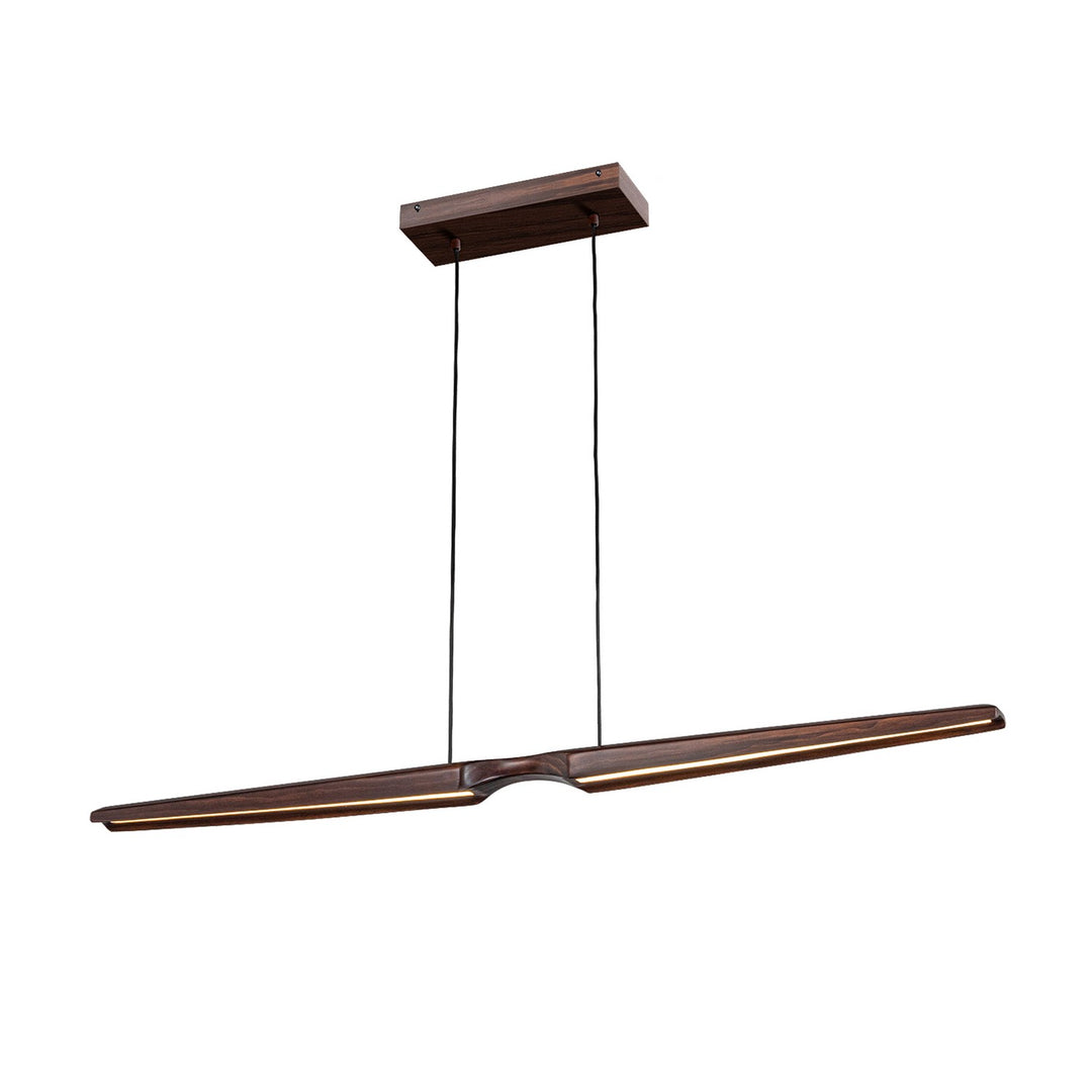 Kuzco Canada - LP21647-WT-UNV - LED Linear Pendant - Dakota - Walnut