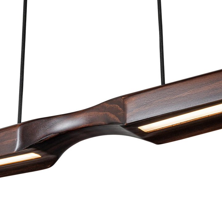 Kuzco Canada - LP21647-WT-UNV - LED Linear Pendant - Dakota - Walnut