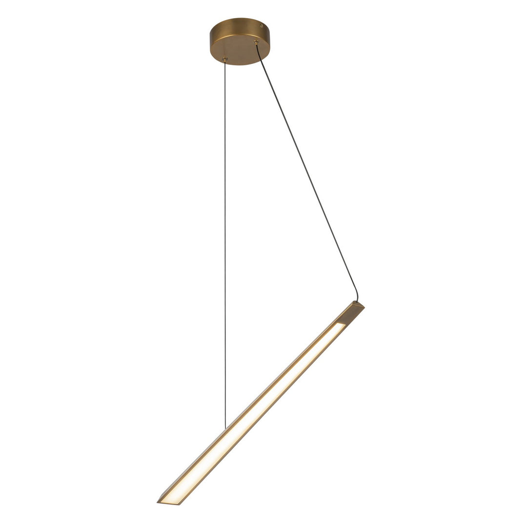 Kuzco Canada - LP68124-VB-UNV - LED Linear Pendant - Lex - Vintage Brass