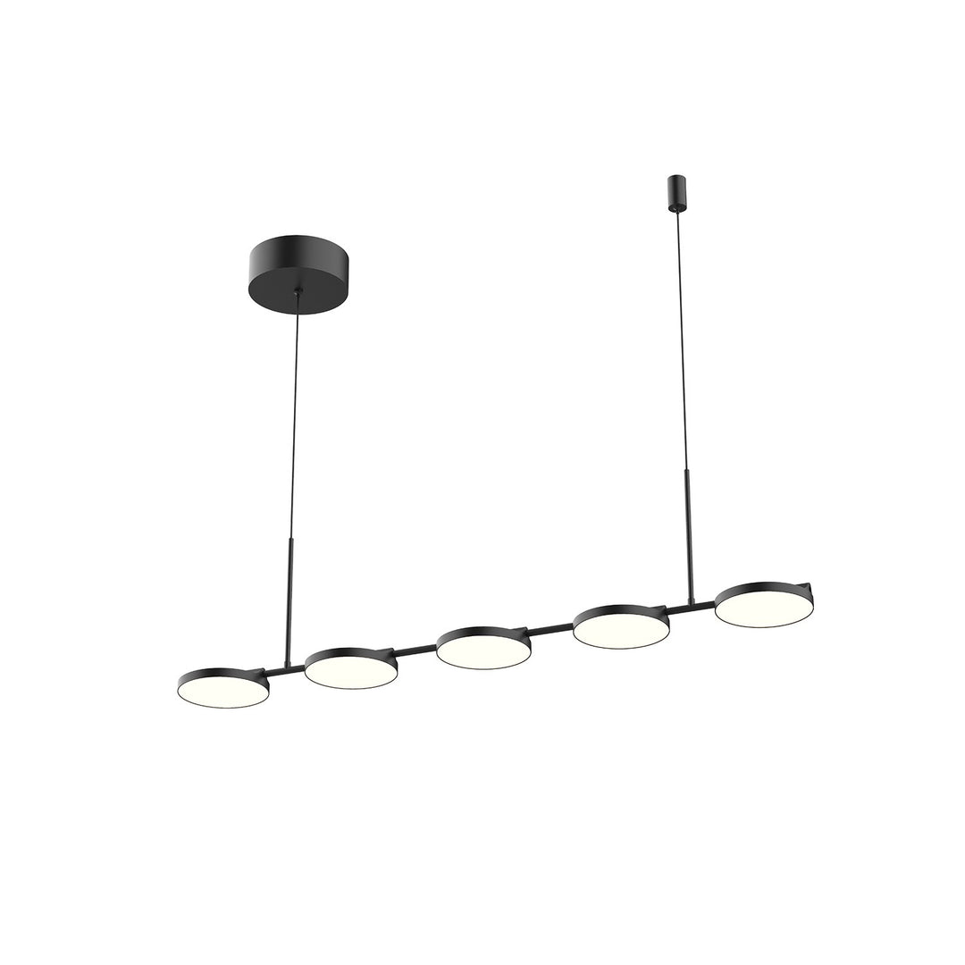 Kuzco Canada - LP72237-BK-UNV - LED Linear Pendant - Novel - Black