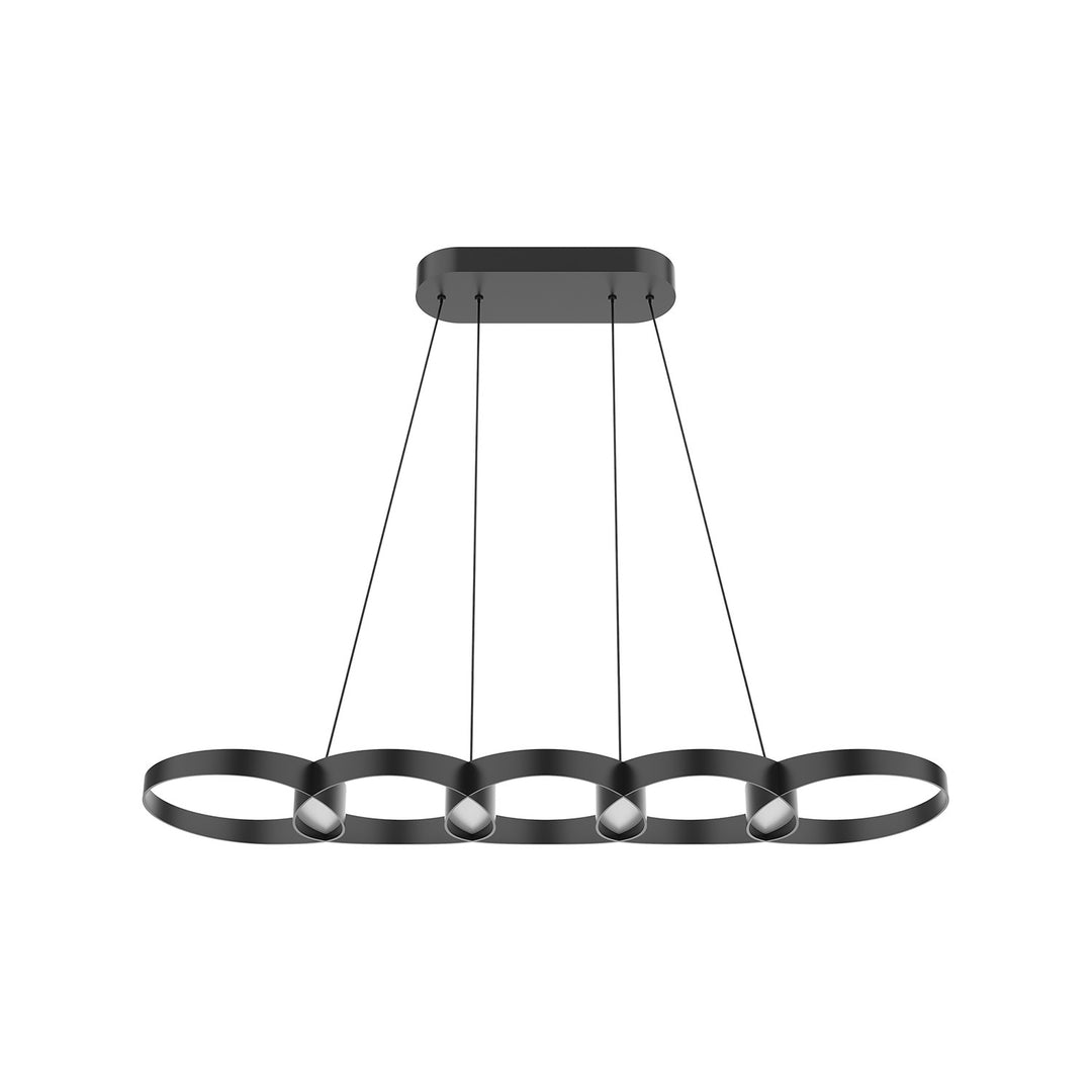Kuzco Canada - LP90838-BK-UNV - LED Linear Pendant - Maestro - Black