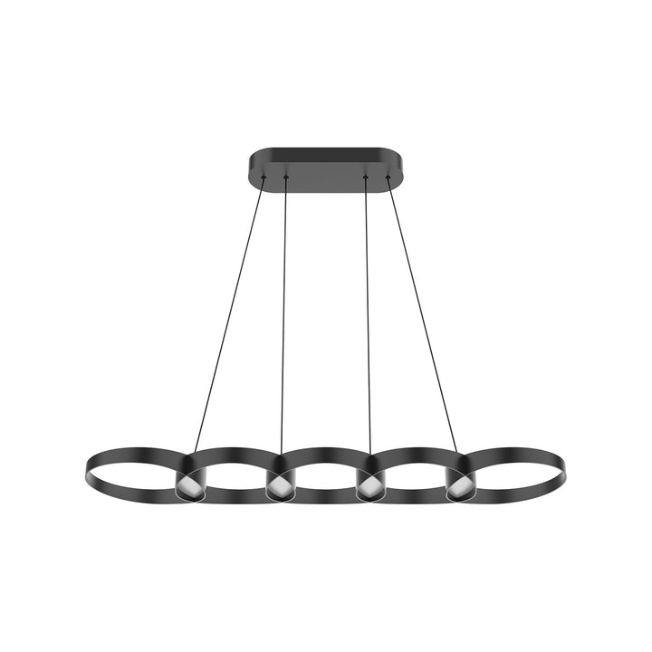Kuzco Canada - LP90838-BK-UNV - LED Linear Pendant - Maestro - Black