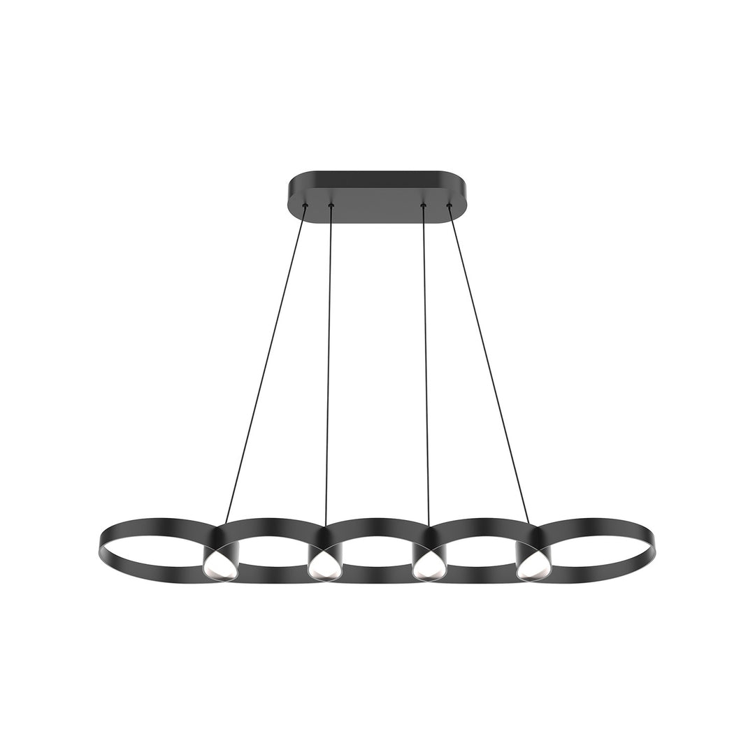 Kuzco Canada - LP90838-BK-UNV - LED Linear Pendant - Maestro - Black