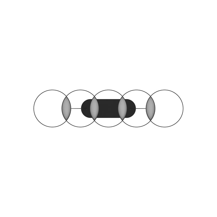 Kuzco Canada - LP90838-BK-UNV - LED Linear Pendant - Maestro - Black