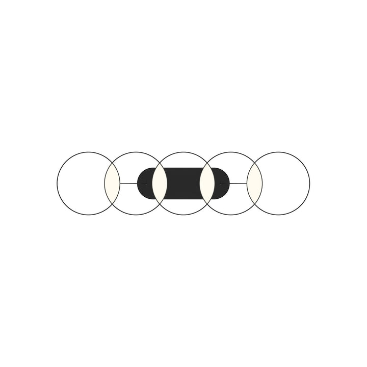 Kuzco Canada - LP90838-BK-UNV - LED Linear Pendant - Maestro - Black