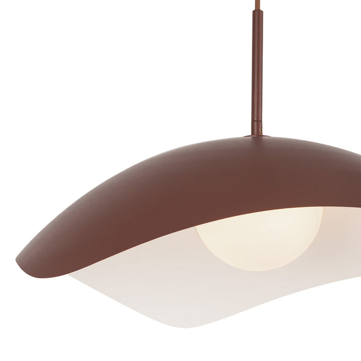 Kuzco Canada - PD55922-BGD - One Light Pendant - Kirby - Burgundy