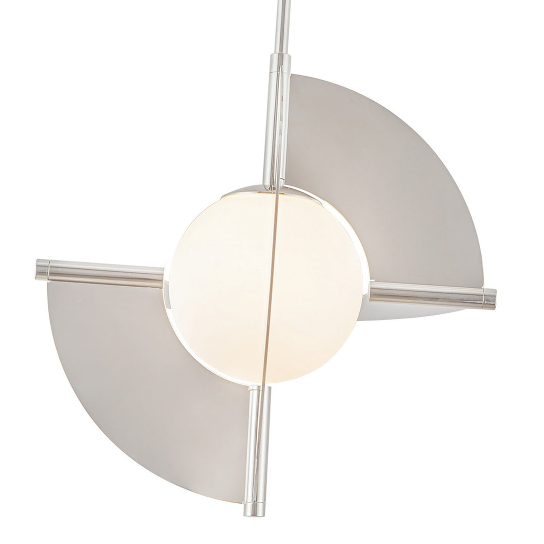 Kuzco Canada - PD65116-PN/OP-UNV - LED Pendant - Scorpio - Polished Nickel/Opal Glass