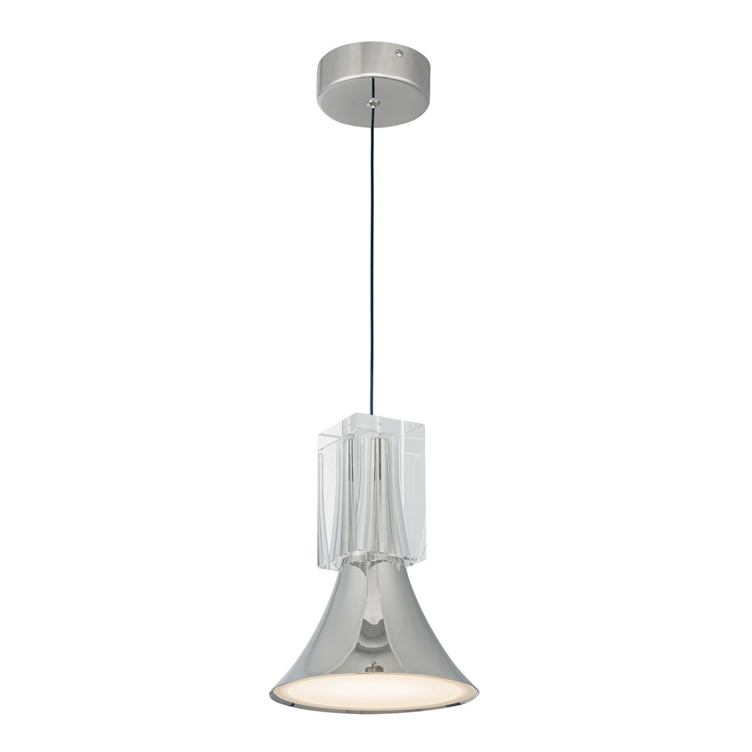 Kuzco Canada - PD94108-PN/CC-UNV - LED Pendant - Floe - Polished Nickel/Clear Crystal