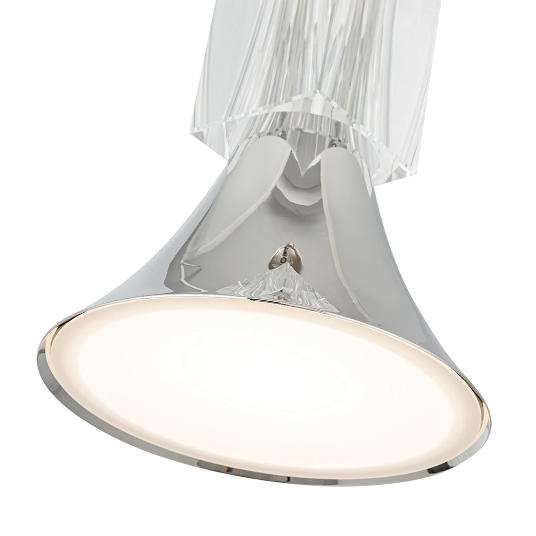 Kuzco Canada - PD94108-PN/CC-UNV - LED Pendant - Floe - Polished Nickel/Clear Crystal