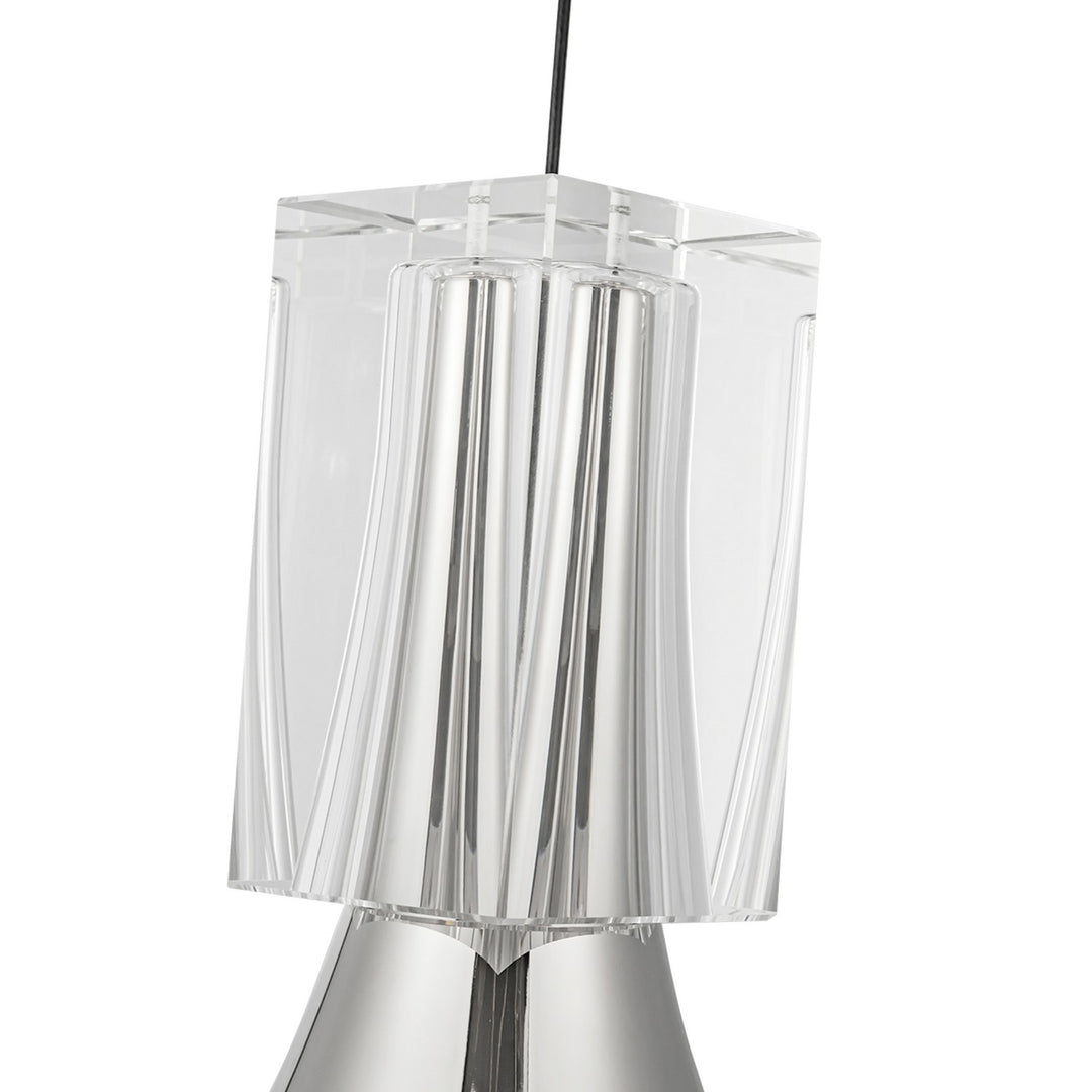 Kuzco Canada - PD94108-PN/CC-UNV - LED Pendant - Floe - Polished Nickel/Clear Crystal
