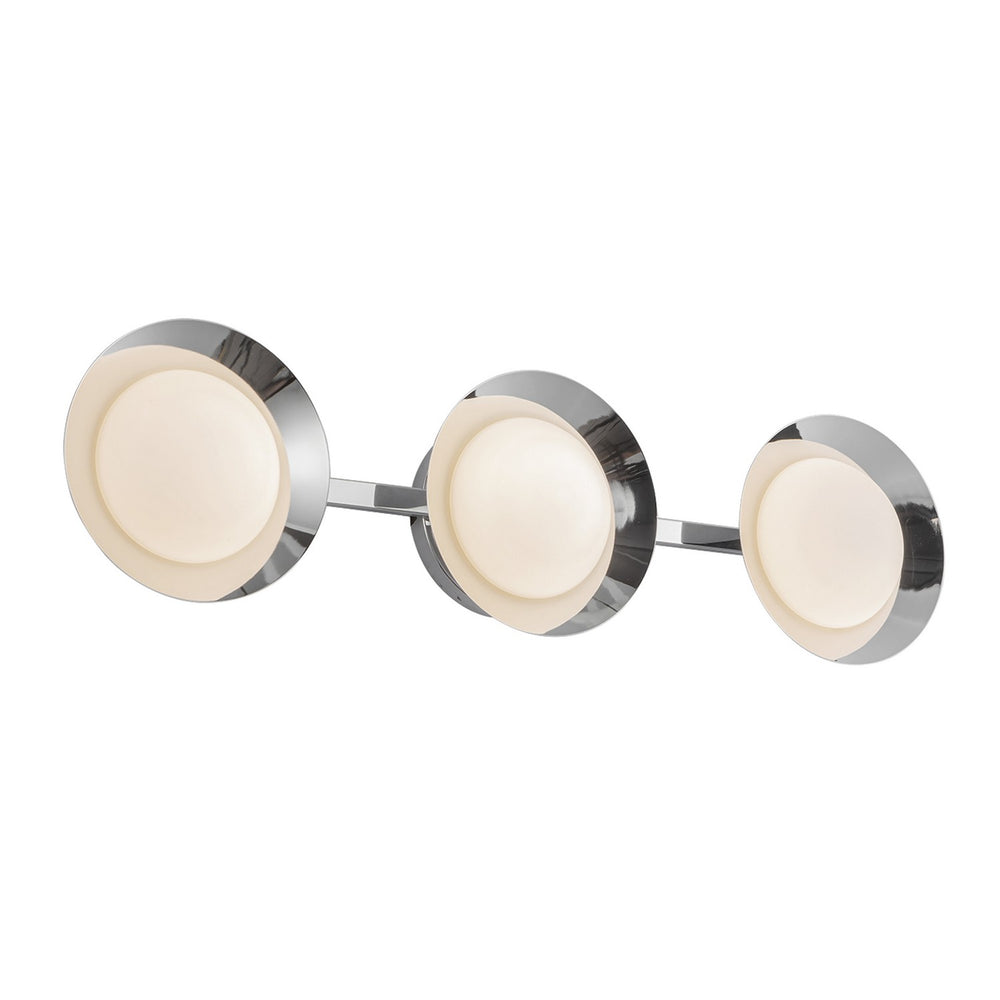 Kuzco Canada - VL77923-CH/OP - LED Vanity - Cleo - Chrome/Opal Glass