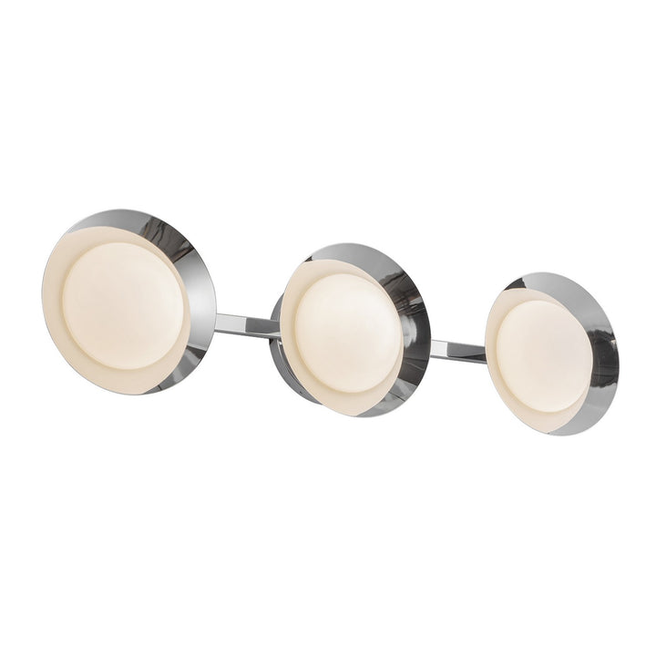 Kuzco Canada - VL77923-CH/OP - LED Vanity - Cleo - Chrome/Opal Glass