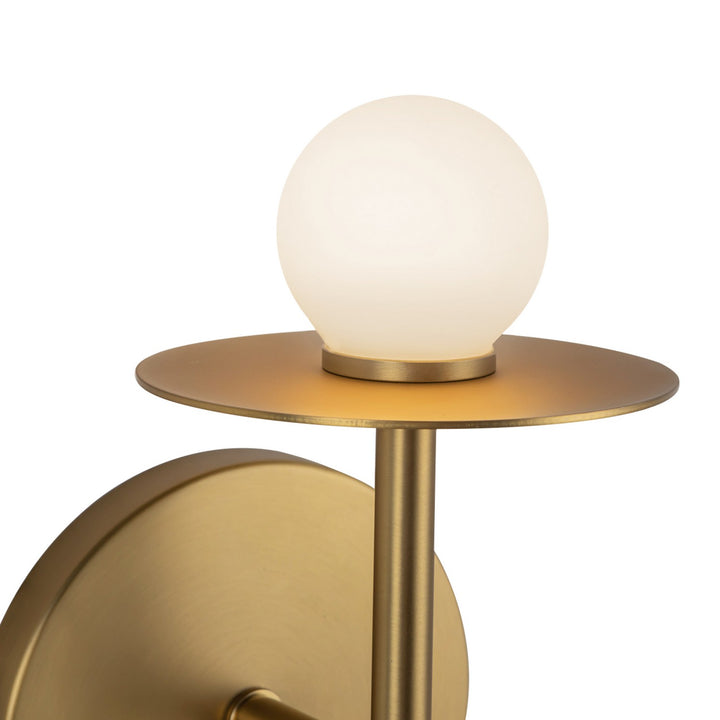 Kuzco Canada - WS15504-BG-UNV - LED Wall Sconce - Elixir - Brushed Gold