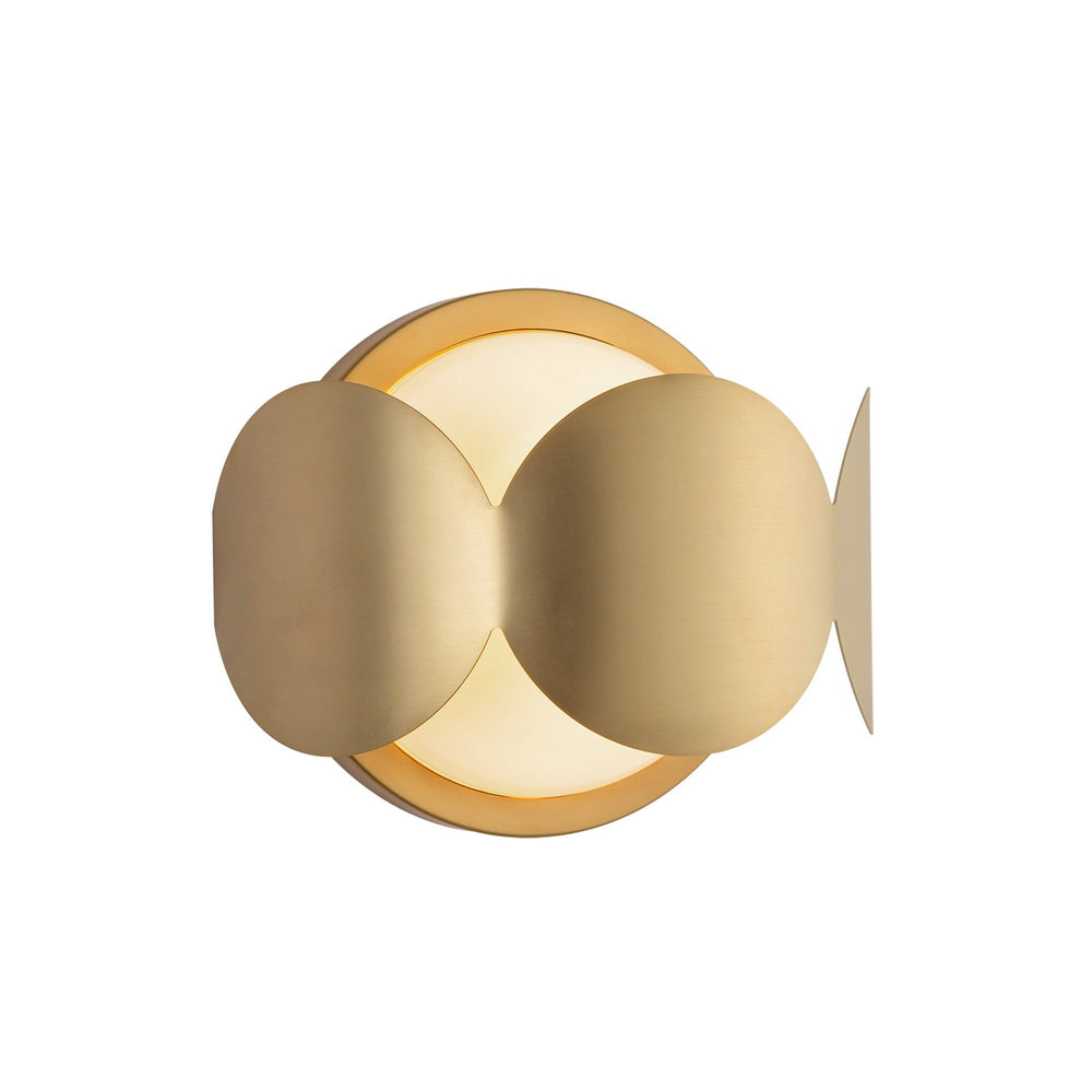 Kuzco Canada - WS59810-BG/OP - One Light Wall Sconce - Ciel - Brushed Gold/Opal Glass