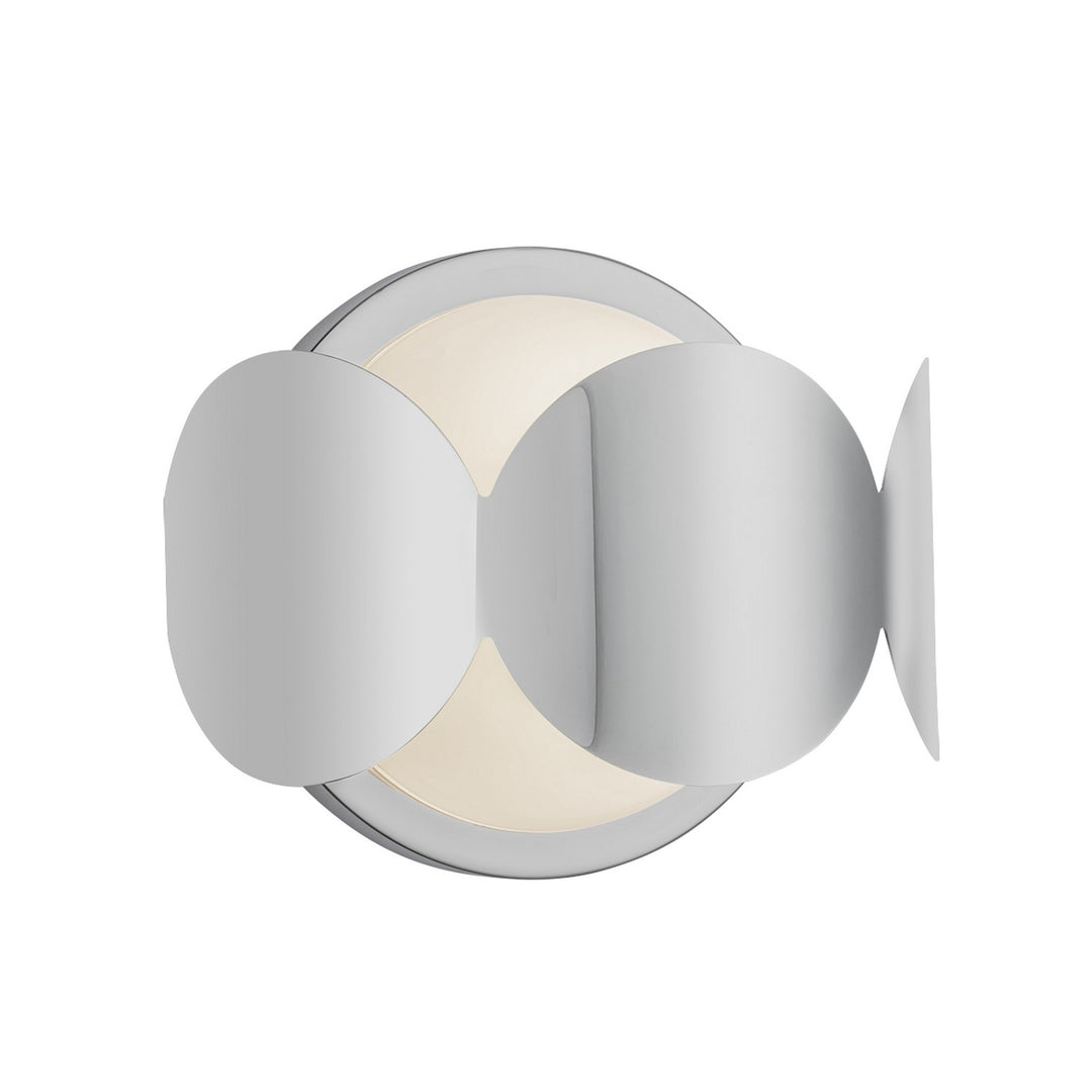 Kuzco Canada - WS59810-CH/OP - One Light Wall Sconce - Ciel - Chrome/Opal Glass