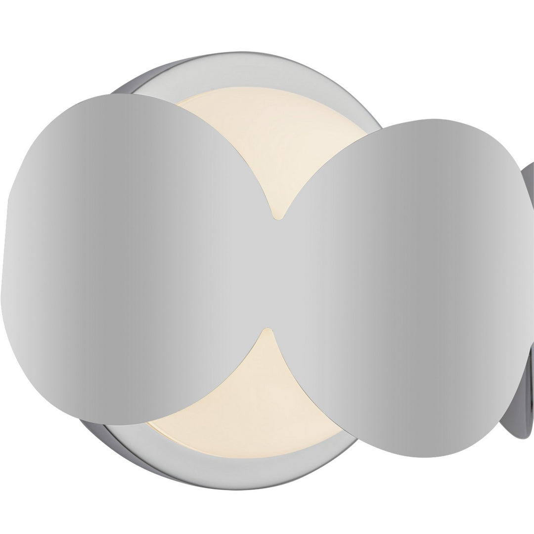 Kuzco Canada - WS59810-CH/OP - One Light Wall Sconce - Ciel - Chrome/Opal Glass