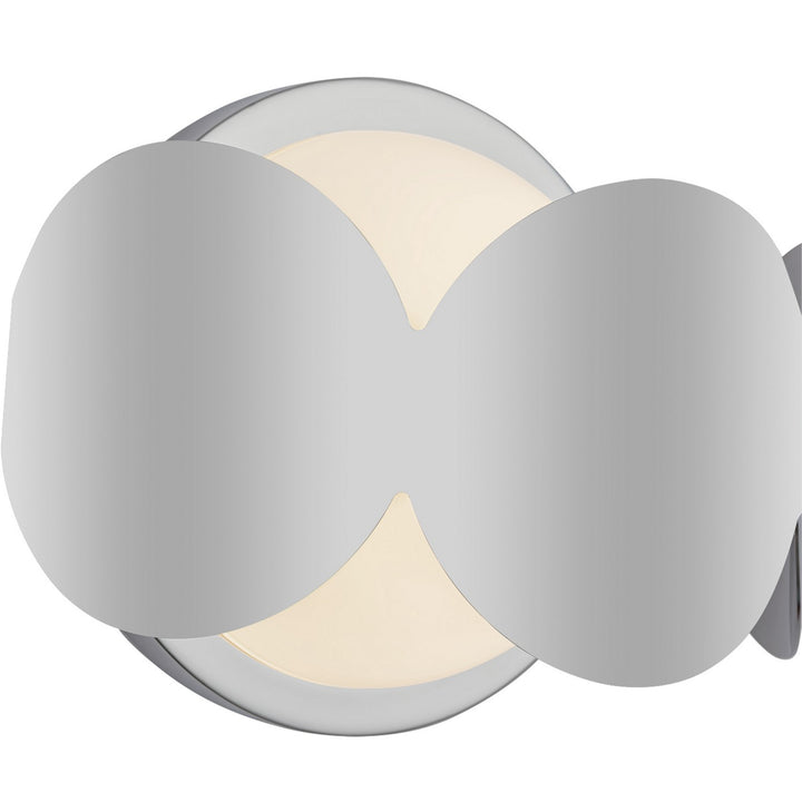 Kuzco Canada - WS59810-CH/OP - One Light Wall Sconce - Ciel - Chrome/Opal Glass